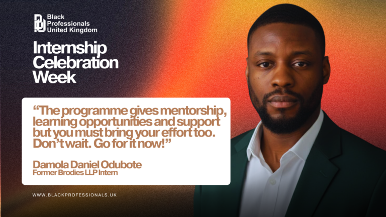 Intern Spotlight: A Conversation With Damola Daniel Odubote — Former Brodies LLP Intern